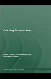 Cover of Coaching women to lead