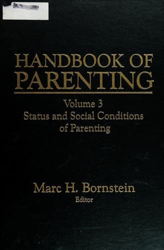 Cover of Handbook of Parenting