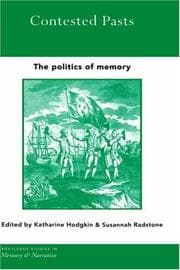 Cover of Contested pasts