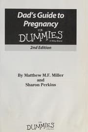 Cover of Dad's guide to pregnancy for dummies