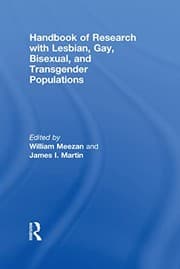 Cover of Handbook of research with lesbian, gay, bisexual, and transgender populations