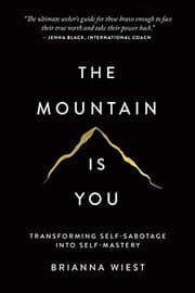 Cover of The Mountain Is You: Transforming Self-Sabotage into Self-Mastery