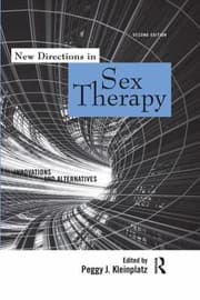 Cover of New directions in sex therapy