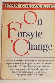 Cover of On Forsyte 'Change