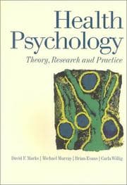 Cover of Health psychology
