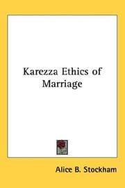 Cover of Karezza
