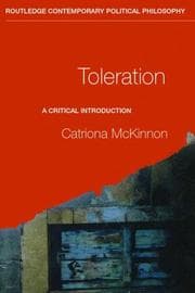 Cover of Toleration