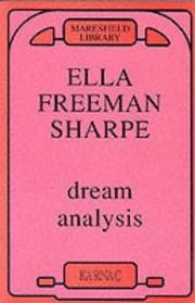 Cover of Dream analysis