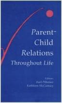 Cover of Parent-child relations throughout life