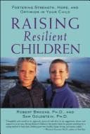 Cover of Raising resilient children