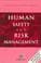 Cover of Human safety and risk management