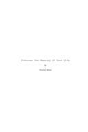 Cover of The Meaning of Your Life: Finding Purpose in an Age of Emptiness