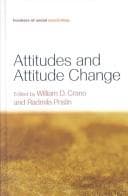Cover of Attitudes and attitude change