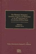 Cover of on Human Memory