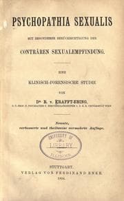 Cover of Psychopathia sexualis