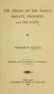 Cover of Der Ursprung der Familie, des Privateigenthums und des Staats