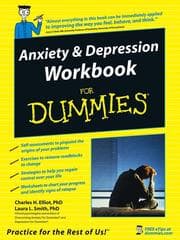 Cover of Anxiety & Depression Workbook For Dummies