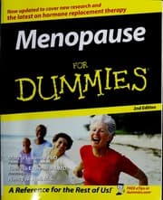 Cover of Menopause for dummies