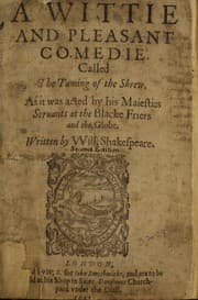 Cover of The Taming of the Shrew