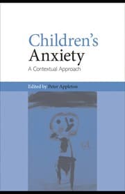 Cover of Children's anxiety