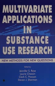 Cover of Multivariate applications in substance use research