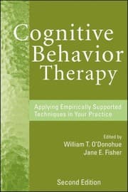 Cover of Cognitive behavior therapy