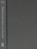 Cover of Prostitution, race, and politics